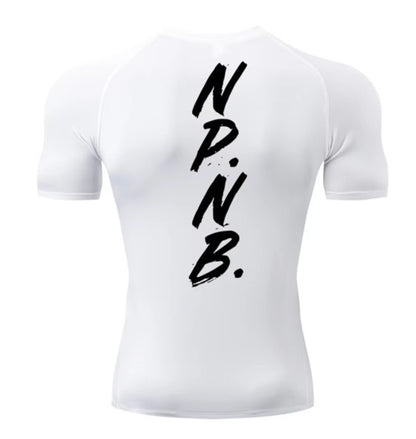White “NPNB” Compression Shirt